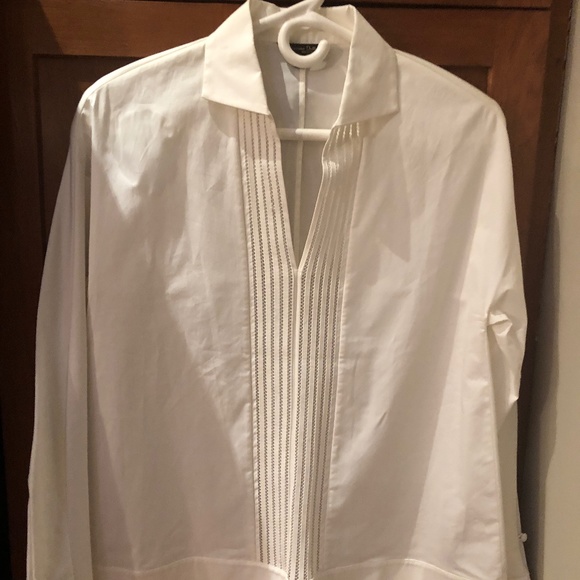 NWOT Crisp Stylish White Shirt - Picture 1 of 6